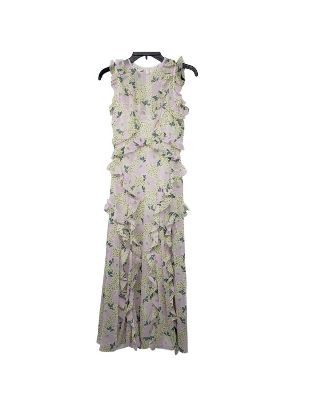 Ted Baker Calinia Sleeveless Waterfall Dress Midi Maxi Wedding Guest - Picture 4 of 15
